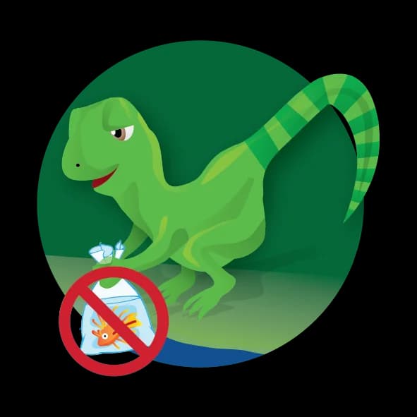 No introducir o comerciar especies exóticas